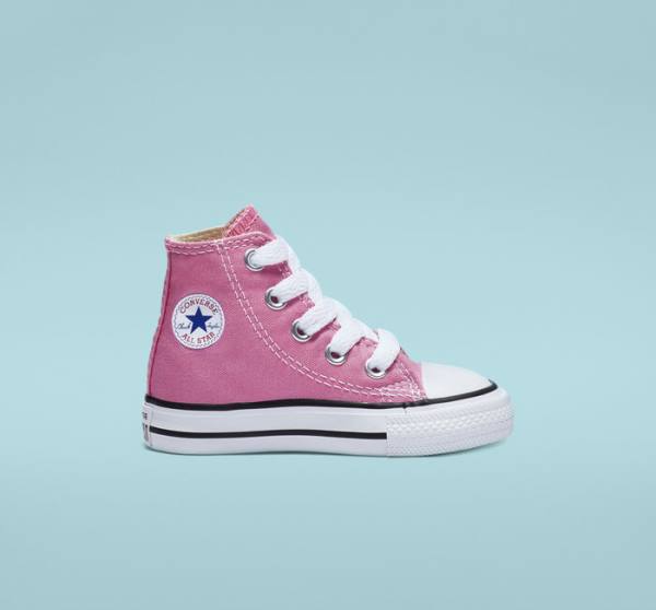 Trampki Wysokie Converse Chuck Taylor All Star Klasyczne Różowe | CV-740OTD