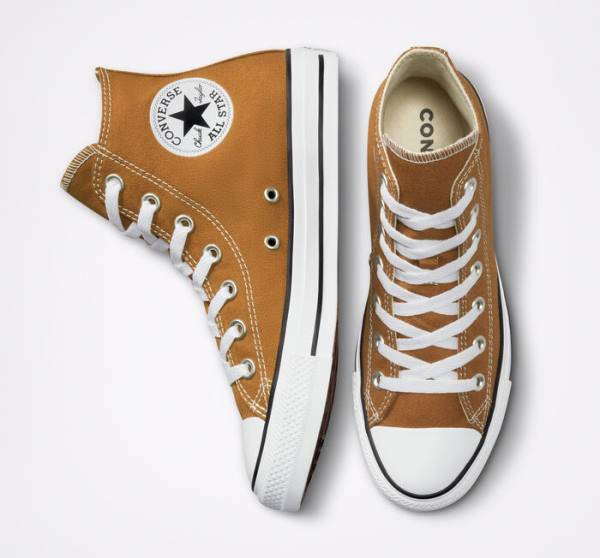 Trampki Wysokie Converse Chuck Taylor All Star Seasonal Color Białe Czarne | CV-751SAL