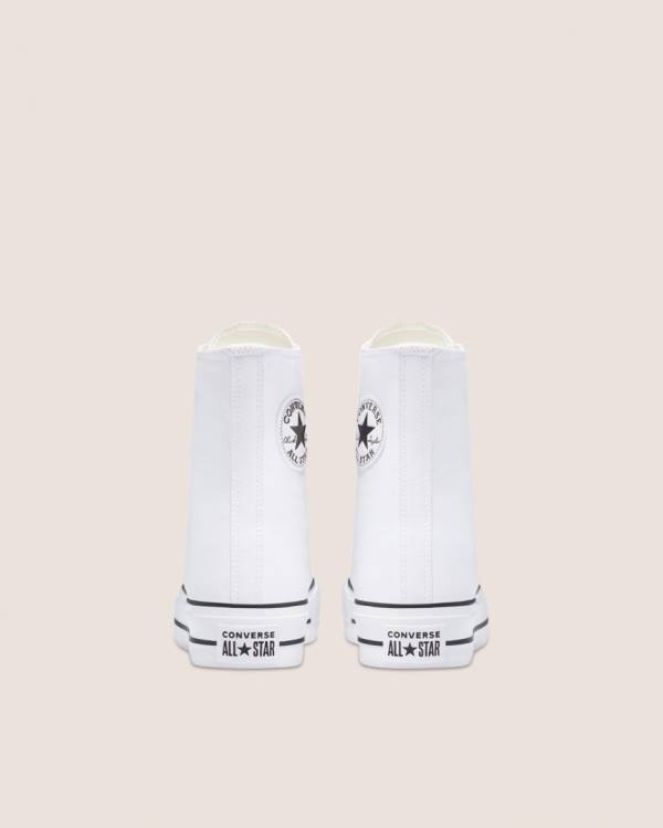 Trampki Wysokie Converse Chuck Taylor All Star Lift X Białe | CV-759WMS