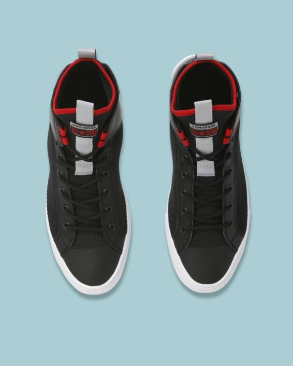 Trampki Wysokie Converse Chuck Taylor All Star Ultra Syntetyczna Skórzane Czarne | CV-789GWU