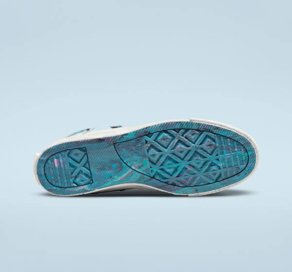 Trampki Wysokie Converse Chuck Taylor Alt Star Marbled Patch Szare Różowe | CV-894BOC