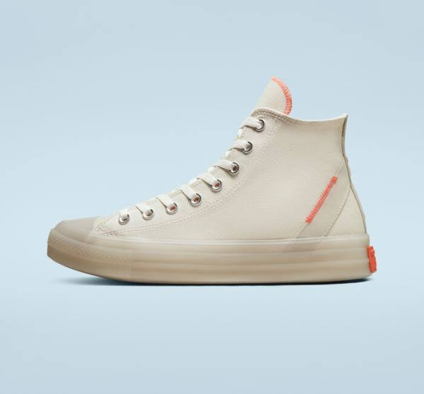 Trampki Wysokie Converse Chuck Taylor All Star CX Stretch Płócienne Brązowe Mango | CV-896WJF
