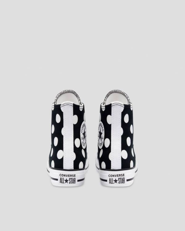 Trampki Wysokie Converse Chuck Taylor All Star Glitter Shine Czarne | CV-964ISZ