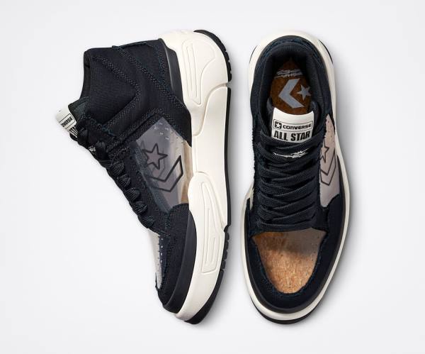Trampki Wysokie Converse Joshua Vides Weapon CX Czarne | CV-961KLE