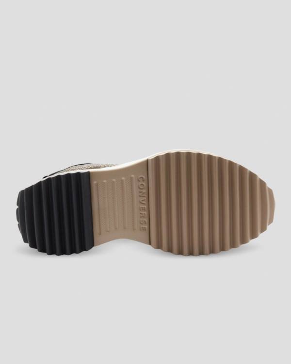 Trampki Wysokie Converse Run Star Hike NU Snakeskin Brązowe | CV-293XAP