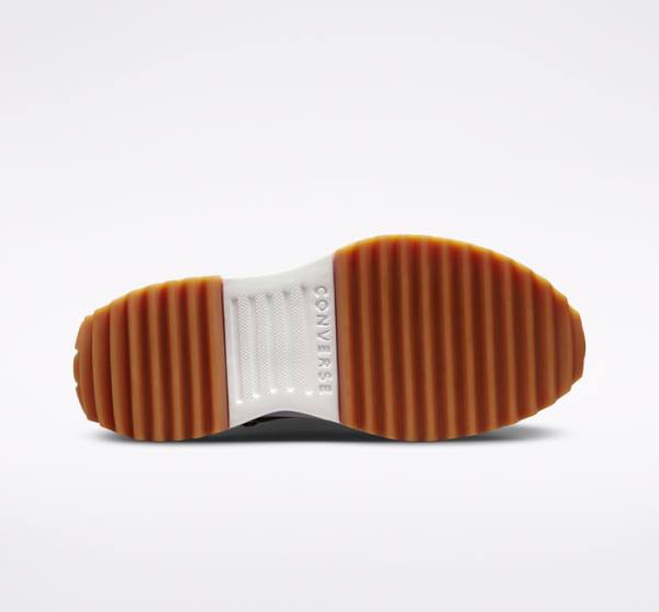 Trampki Wysokie Converse Run Star Hike Platformie Seasonal Color Oliwkowe Czarne Białe | CV-589KRV