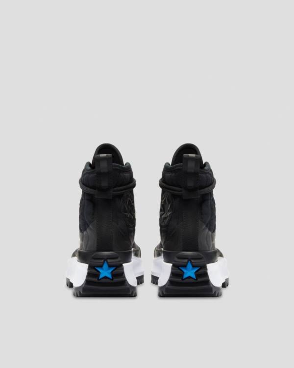 Trampki Wysokie Converse Run Star Hike Platformie Cyfrowy Explorer Czarne | CV-843YRP
