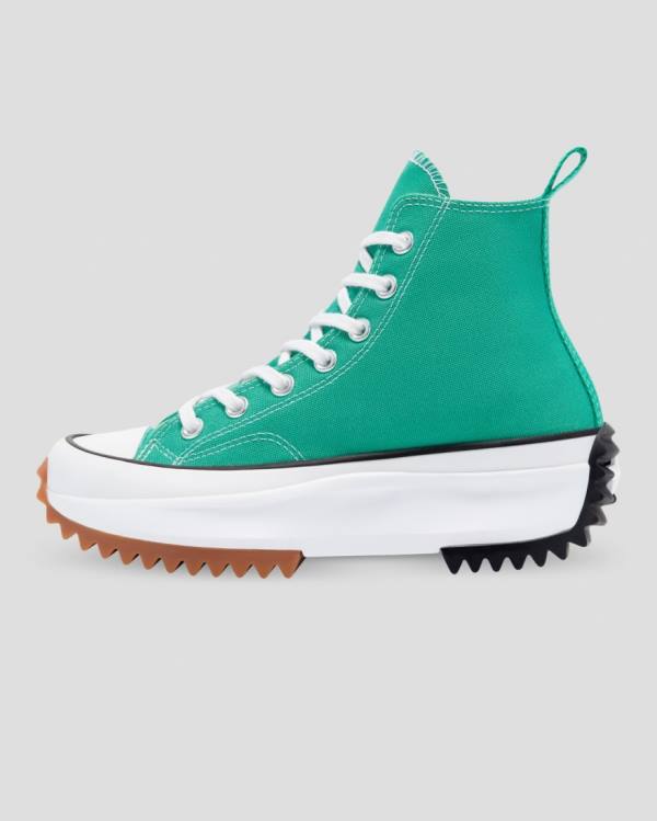 Trampki Wysokie Converse Run Star Hike Seasonal Colour Zielone | CV-458SJM