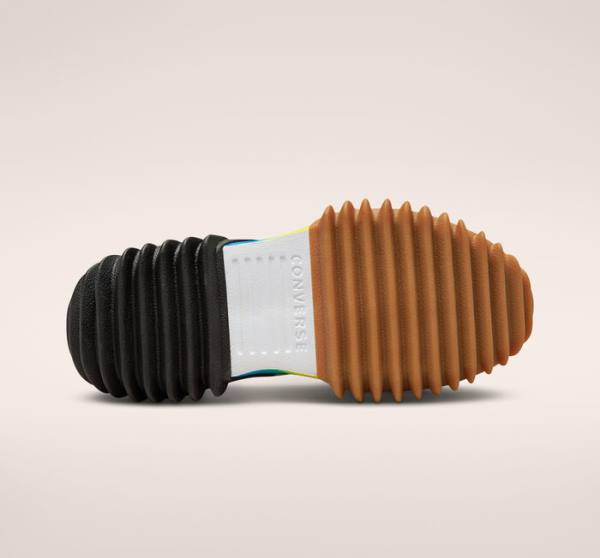 Trampki Wysokie Converse Run Star Motion Platformie Pride Fioletowe | CV-697OLE