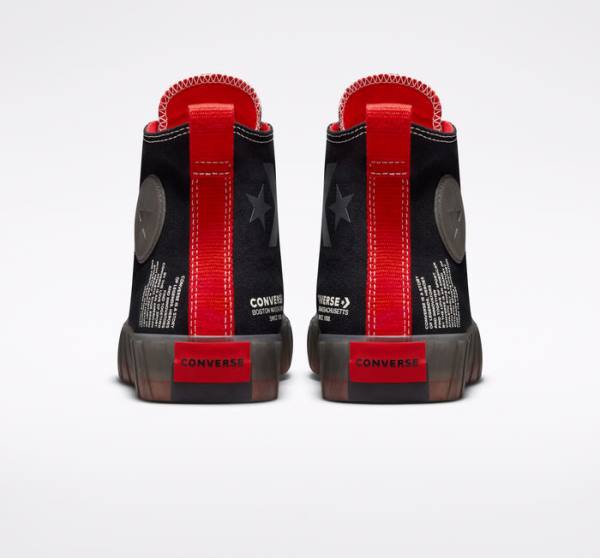 Trampki Wysokie Converse UNT1TL3D Czarne | CV-497YVD