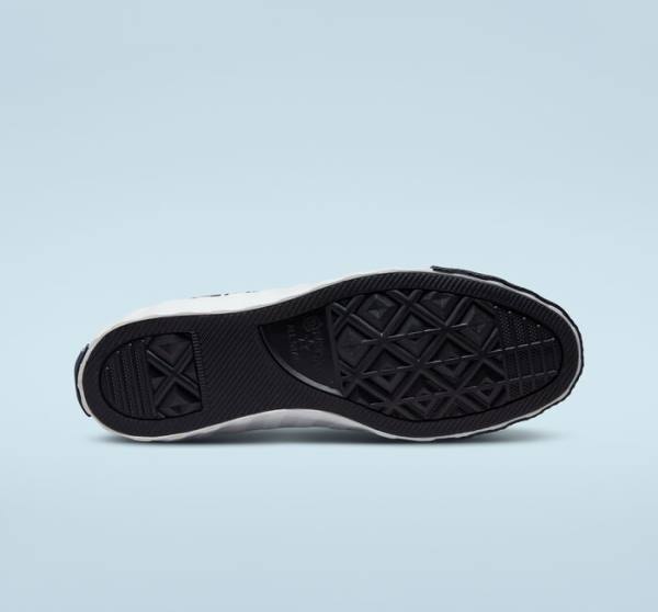 Trampki Wysokie Converse UNT1TL3D Translucent Barcode Czarne Białe Indygo | CV-519FEB